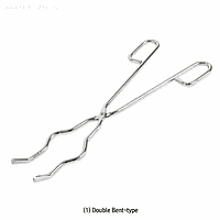 SciLab SL.Ton7046 크루서블 집게, STS, L500mm, 그립 용량 47~115mm