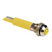 BIVAR MPC8-2YD110V Indicators 5mm Yellow Diff Lens IP54 Panel Mnt. Ind.