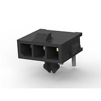 AMP Connectors - TE Connectivity 2-1445098-3 Headers HDR ASSY 3 POS R/A SINGLE ROW 30 AU