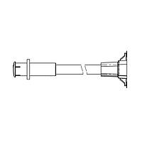 BIVAR SZ4-10.00-W305-F5PGN-6 LED付きフレキシブルライトパイプ 光ファイバー カラー ブルー 10インチ長