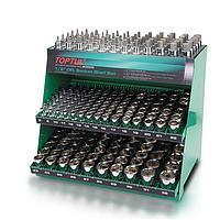 TOPTUL TBAB0300, GAAY0002, GAAY0004 - 242PCS 1/2inch DR. 소켓 선반 세트