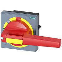 Tay cầm, Tấm che BRKR 3VA55/65/66 Tay vận hành ROT Y/R TOL SIEMENS 8UD17410AB25