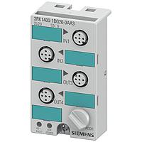 Mô-đun I/O Kỹ thuật số AS-I MOD,K45,2IN/2OUT,200MA/1A,ĐIỆN TỬ SIEMENS 3RK14001BQ200AA3