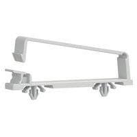 Essentra Components FCCA-40A-01 Hinged, Top Lock Clamp,Flat/Round,Arrow Mnt,Natural