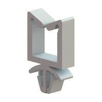 Essentra Components WS-SH-3-01 Square Hole Mount Wire Sdl,Square Hole Mnt,Natural