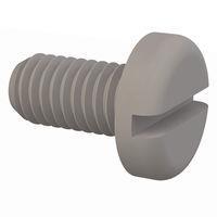 Vít đầu tròn rãnh dẹp, ren #10-32, dài 3/8 inch Essentra Components 011032P037