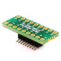 Đế cắm DIP DIP-18 (rộng 0.3", bước chân 0.1") sang SOIC-18 Narrow (bước chân 1.27mm, thân 150/200 mil) Bộ chuyển đổi Chip Quik DIP300-SOIC-18N