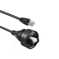 Cáp Cat 6 Flex Conn IP68 RJ45 đến Shld RJ45 2M Bulgin PX0897/2M00