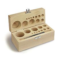 KERN 335-060-200 Wooden box for individual weight sets (For weights ≤1kg)