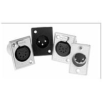 Amphenol Audio AC3MMP BULK ຕົວເຊື່ອມ XLR 3 ໂພນ ຜູ້ຊາຍ ຂະໜາດກວ້າງ ນິເຄວ