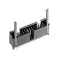 AMP Connectors - TE Connectivity 104315-7 Shrouded 040LOPRO HDR RA 30DP LATCH