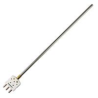 OMEGA PR-13H-3-100-1/4-9 Quick Disconnect RTD (PT100) Probes with Standard Size Connector (3-Prong Standard Male Thermocouple Connector, 450 °C, Class A)