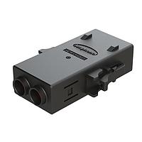 Đầu Nối Nguồn Công Suất Lớn 2 Vị Trí EMC Cắm với Vòng Khóa Điện Áp Cao, Chìa Khóa D, Dải Cáp 6.5-7.5mm, Màu Đen. Tiếp Điểm Được Đặt Riêng. Amphenol SINE Systems ATHP062S25ELD-S1-BLK