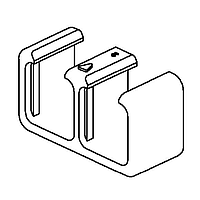 Phụ kiện kẹp tháo rời LC duplex Màu be Radiall F718197206