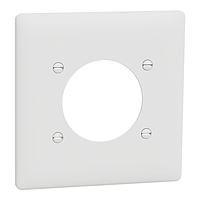 Square D SQWS461011WH Cover Frame 1 GANG DRYER/RANGE OUTLET WP WH