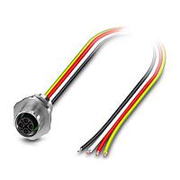 PHOENIX CONTACT 1329923 Sensor Cables / Actuator Cables Front mounting, female, 4-pos, S-code, M16 x 1.5 fastening, 2m, 14AWG