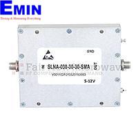 Fairview SLNA-030-30-30-SMA Low Noise Amplifier Operating From 500 MHz to 3 GHz with 29 dB Gain, 20 dBm P1dB and SMA