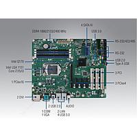 Advantech AIMB-785 Industrial Motherboards (Intel Core i7/i5/i3/Pentium/Celeron)