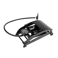 Yato YT-7350 带压力表双管打气筒小车自行车篮球加气枪