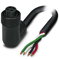 PHOENIX CONTACT 1417125 Sensor Cables / Actuator Cables SAC-4P-5,0-U50/MINFR Power - 14AWG