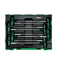 TOPTUL GTC0802 六角ナットドライバー Tハンドルセット (8 pcs)