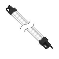 Dải Đèn LED Linh Hoạt WLS15 Dải Đèn Cường Độ Cao; Cửa Sổ Khuếch Tán Ánh Sáng; Chiều Dài: 1200 mm; Điện Áp: 24 V dc; Tiêu Chuẩn Môi Trường: IP66; IP67; Màu Sắc: DW; Không Thể Kết Nối Nối Tiếp; Dây Cáp PVC 4 Chân M12 150 mm (6 in) QD Banner Engineering WLS15HXDW1200LS24QP