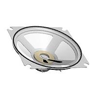 Same Sky (formerly CUI Devices) GA0876M Electromagnetic speaker, 87 mm square, 32.5 mm deep, PET, alnico, 1 W, 8 ?, 260 Hz, solder eyelets