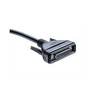 Amphenol LTW HDB-62AFFM-SL7A04 D-Subケーブル D-Sub、高密度、金属製、2A、62ピン、メスコネクタ、メスコンタクト、ストレート、ねじ込み式、オーバーモールド、長さ4000mm、IP67