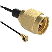 Amphenol RF 095-902-544-200 RF Cable Assemblies SMA  (M)-AMC(M)R/A     200MM