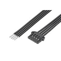Molex 219657-2044 Discrete Wire Pico-Lock F-S OTS Cbl Assy SR 600mm Au 4Ckts Blk