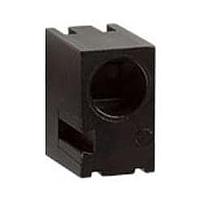 BIVAR H-101C LED Mounting Hardware LED Holder Black Single Level 3mm