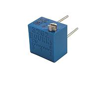 Bourns 3262W-1-204 Trimmers 1/4" 200Kohms 10% Square Cermet Sealed