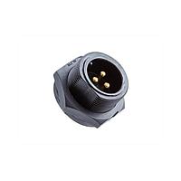 Amphenol LTW CB-04BMFA-QL8SP0 Standard Circular Connector 10A, M CONN F PIN 4PIN OD8.0