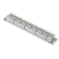 HARTING 09062152892222 Headers & Wire Housings DIN H15 female straight 15pin, 4mm tails, PL1 Au Plated, NFF F1-I2