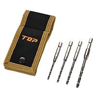 TOP Kogyo ETD-3050DKS Hex Shank Metal Drill Set (3.0, 3.5, 4.0,
5.0mm)