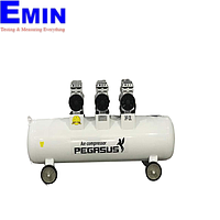 Máy nén khí không dầu, giảm âm PEGASUS TM-OF750x3-120L (220V, 8 Kg/cm, 120L)