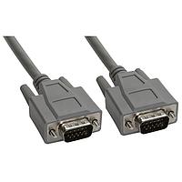 Cáp D-Sub CÁP HD15M/M DBL SHLD 2.5 Amphenol Cables on Demand CS-DSPMHD15MM-002.5