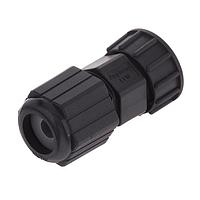 Đầu nối trường RJ, kích thước lớn, nhựa, 1.5A, thẳng, khóa 3 điểm, hoàn chỉnh, có thể lắp đặt tại hiện trường, F5.0 - F6.5mm, chống thấm IP67 khi kết nối Amphenol LTW RDP-00BMMS-TLM7001