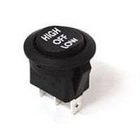 E-Switch RR111C1100-214 ສະຫນັບສະຫນູນ Rocker 16A 125VAC 4.8mm Tab ປິດ-ເປີດ