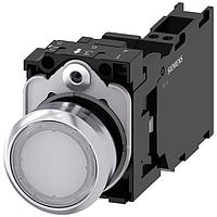 Nút Nhấn Có Đèn Báo Chuẩn Màu Trắng SIEMENS A6X30144345