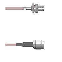Amphenol Custom Cable Q-040520005010i RF Cable Assemblies BNC-SJB/TNC-SP G316 10I