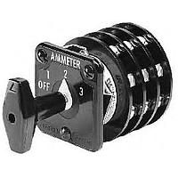 Chân nhảy phần cứng cho Công tắc kiểu xoay có tác động giữ và công tắc kiểu xoay tác động tạm thời (trở về bằng lò xo) của Dòng 24, cùng tiếp điểm (bảng kề nhau) Electroswitch 02011-12-C3