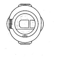 AMP Connectors - TE Connectivity 172205-1 Cap Housing 4P ECONOSEAL CAP