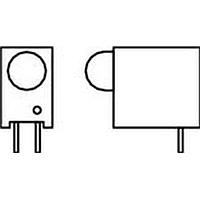 Đèn Báo Bảng Mạch LED Vàng Khuếch Tán Dòng Thấp Dialight 551-1207F