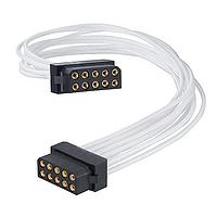 Bộ Lắp Ráp Cáp Dây Rời 2X10 FML-ĐẦU FML Harwin M80-FC21005L0-0150F