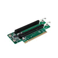 Advantech AIMB-RF20F-02A1E 2U Riser Cards Riser for ISMB, PCIex16 to 2 PCIex16 A101-1,RoHS