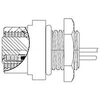 Molex 1200700211 Circular Metric Connectors MIC 5P F/FR 3M 22/1 PVC