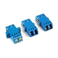 Đầu nối Quang sợi LCAdapShutCerSlvDplx SCSmplxNoFlngBlu Amphenol Fiber Optics 956-390-55010