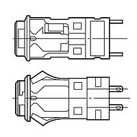 Bộ Chỉ Báo Phần Cứng Công Tắc L.P.B Omron Electronics M2PA-7010-1
