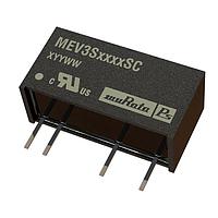 Murata Power Solutions MEV3S1212SC Isolated 3W 12-12V SIP SINGLE DC/DC